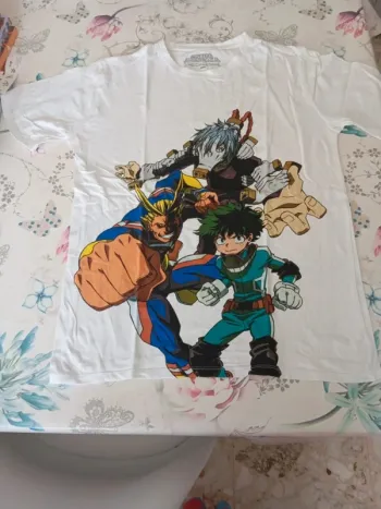 T shirt my hero academia t 16 ans