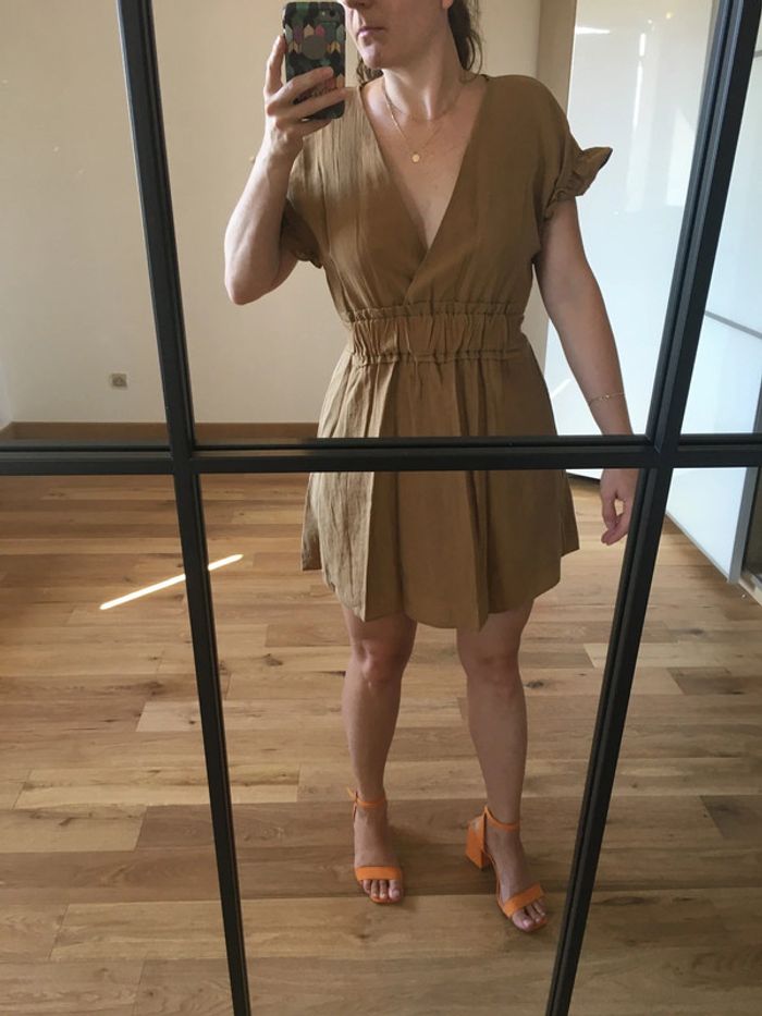 Robe courte cache coeur Zara - photo numéro 2