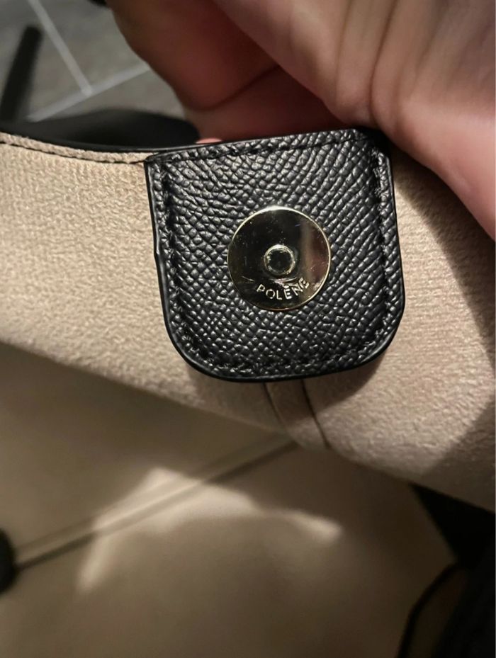 Sac Polene Cyme Noir Authentifier envoi rapide - photo numéro 8