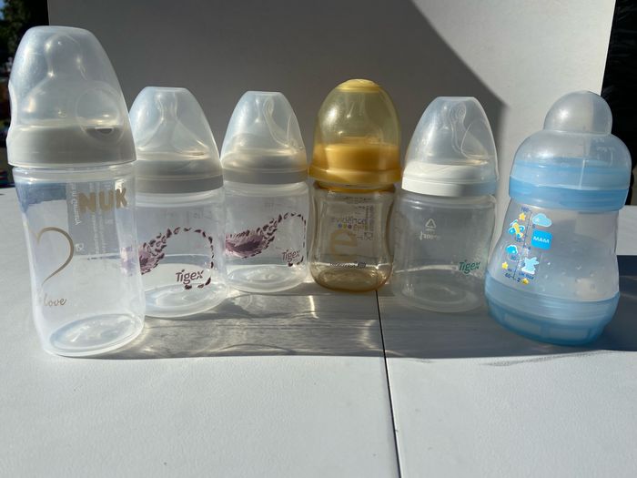 Lot biberons incassables