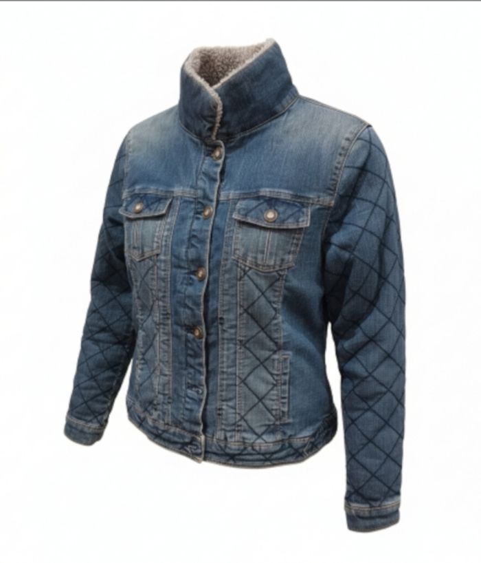 Veste en jean 14 ans orchestra moumoute - photo numéro 3