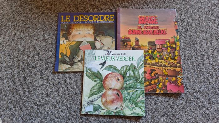 Lot 3 livres enfant