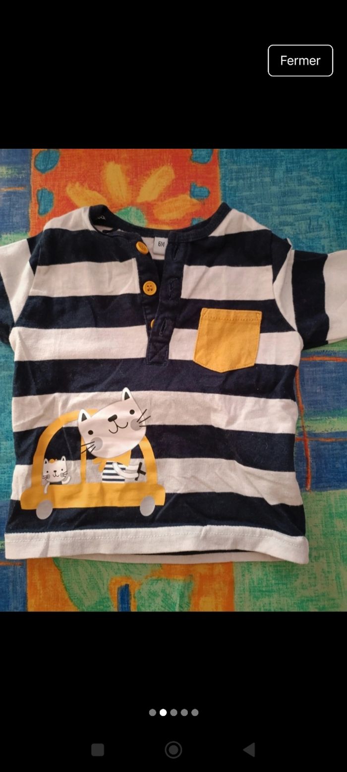 Lot 4 Tshirt manches longues - photo numéro 2