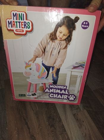 Chaise licorne neuve