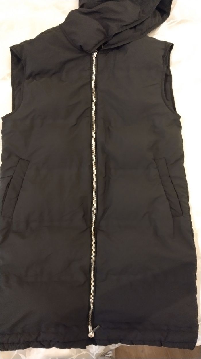 Doudoune noir femme sans manches
