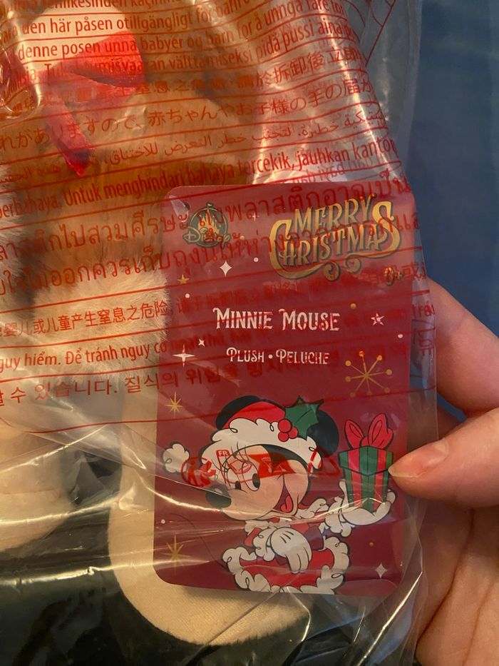 Peluche Minnie renne 2025 Noël - photo numéro 2