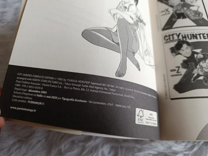 Manga City Hunter Edition de Luxe _ Tome 2 _ Grand Format _ Panini manga - photo numéro 13