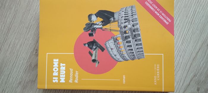 Livre "Si Rome meurt" de renaud Rodier