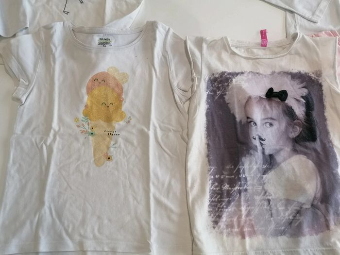 Lot 9 hauts manches longues, thee shirt, débardeurs T 8 ans 👧🏻 - photo numéro 11