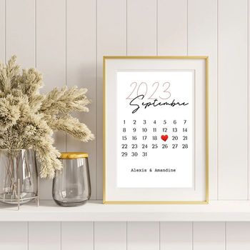 affiche date rencontre amoureuse personnalisé