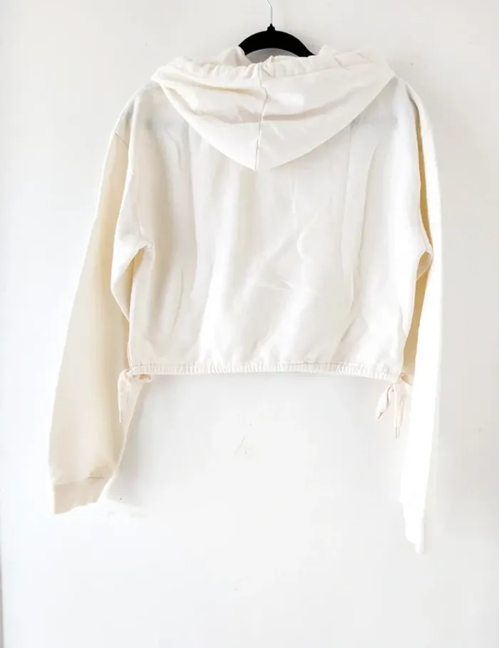 🧥 Sweat à capuche Tally Weijl - Taille S - Écru - photo numéro 2