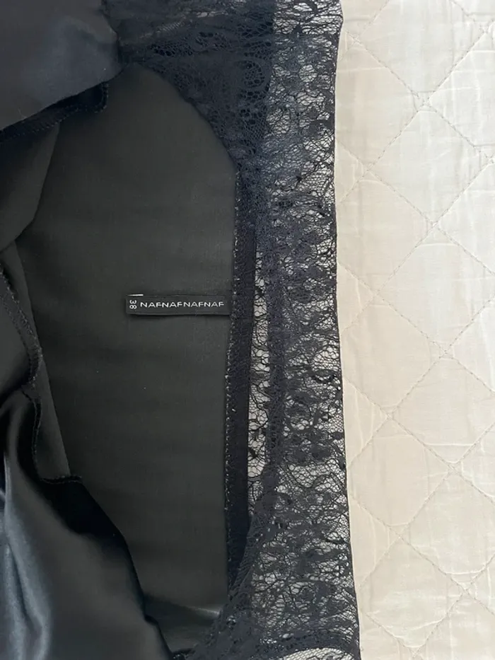 Robe noire NafNaf - taille 38 - photo numéro 4