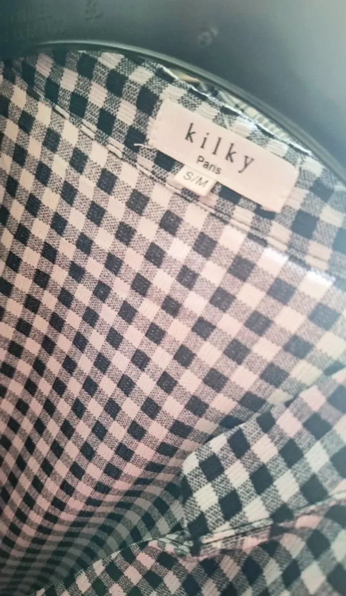 Magnifique! Robe à carreaux Vichy forme chemise - photo numéro 7