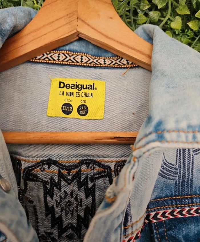 Veste jean Desigual 11/12 ans - photo numéro 4