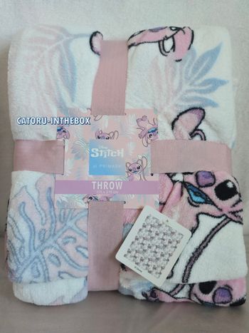 Plaid / Throw Disney Lilo & Stitch : Angel | 175x215cm