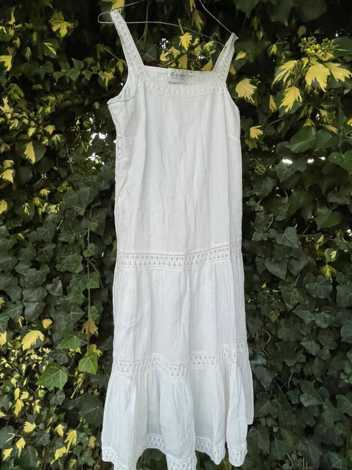 Robe blanche champêtre - photo numéro 2