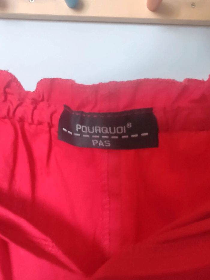 Tunique rouge made in france - photo numéro 3