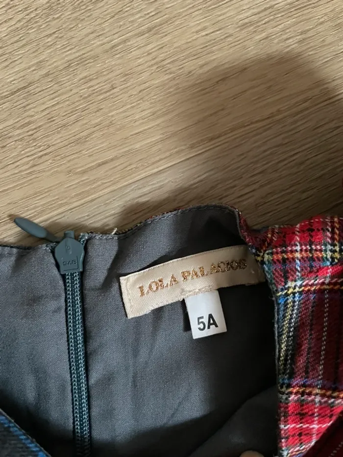 Robe style tartan 5 ans - photo numéro 3