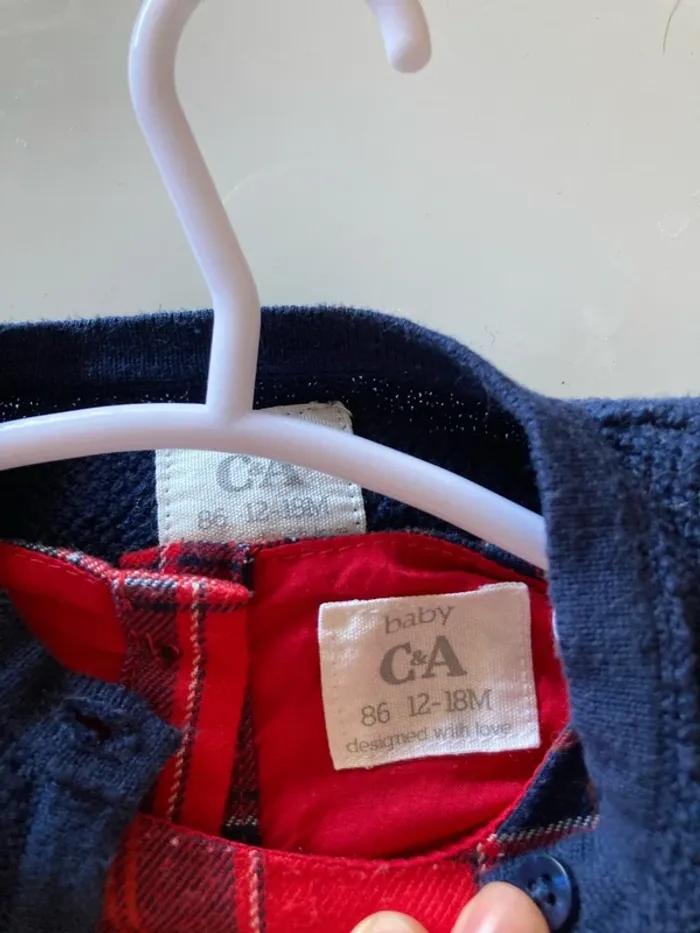 Robe à carreaux 12-18 mois - photo numéro 3