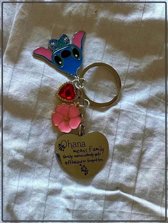 Porte clef stitch neuf - photo numéro 3