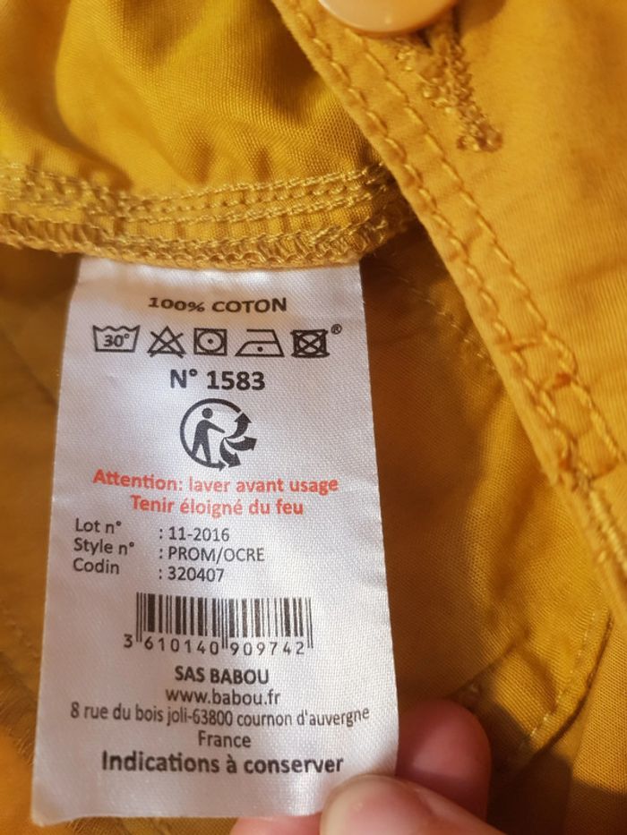 pantalon moutarde - photo numéro 3