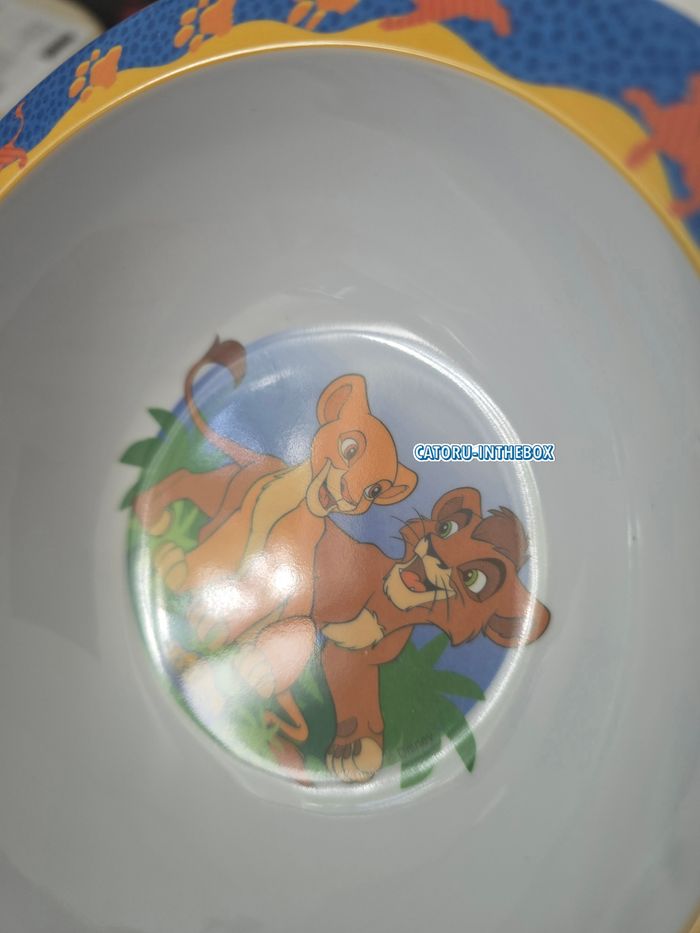 Bol / Bowl Disney Le Roi Lion 2 Kovu Kiara The Lion King II - photo numéro 3