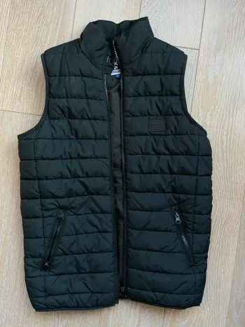 Doudoune sans manches jack et jones noire enfant
