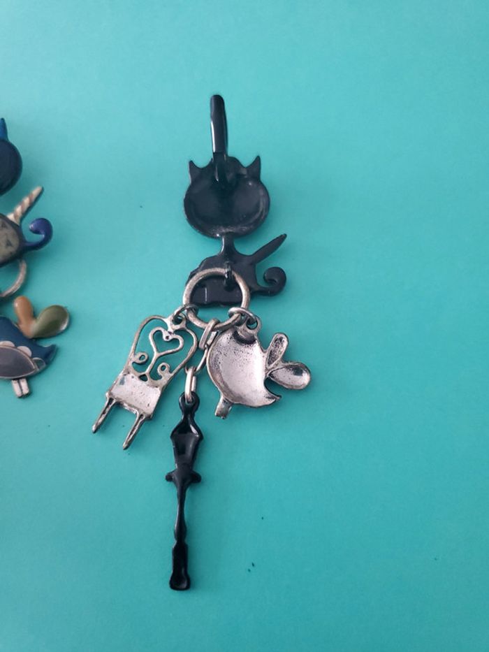 Boucles d'oreille chat Lolilota neuves - photo numéro 3