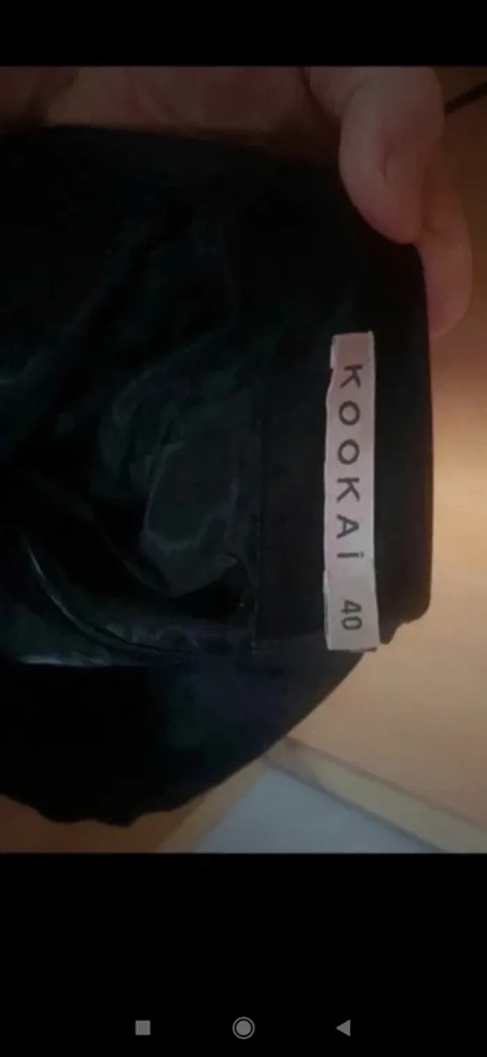 Jupe noir taille 40 Kookai - photo numéro 2