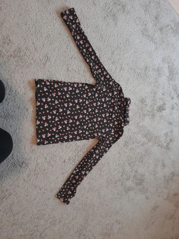 Tee shirt manches longues avec col - photo numéro 5