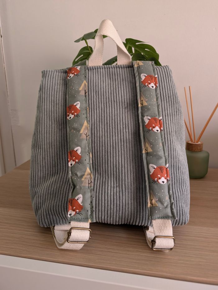 Sac à dos maternelle modèle renard - photo numéro 2