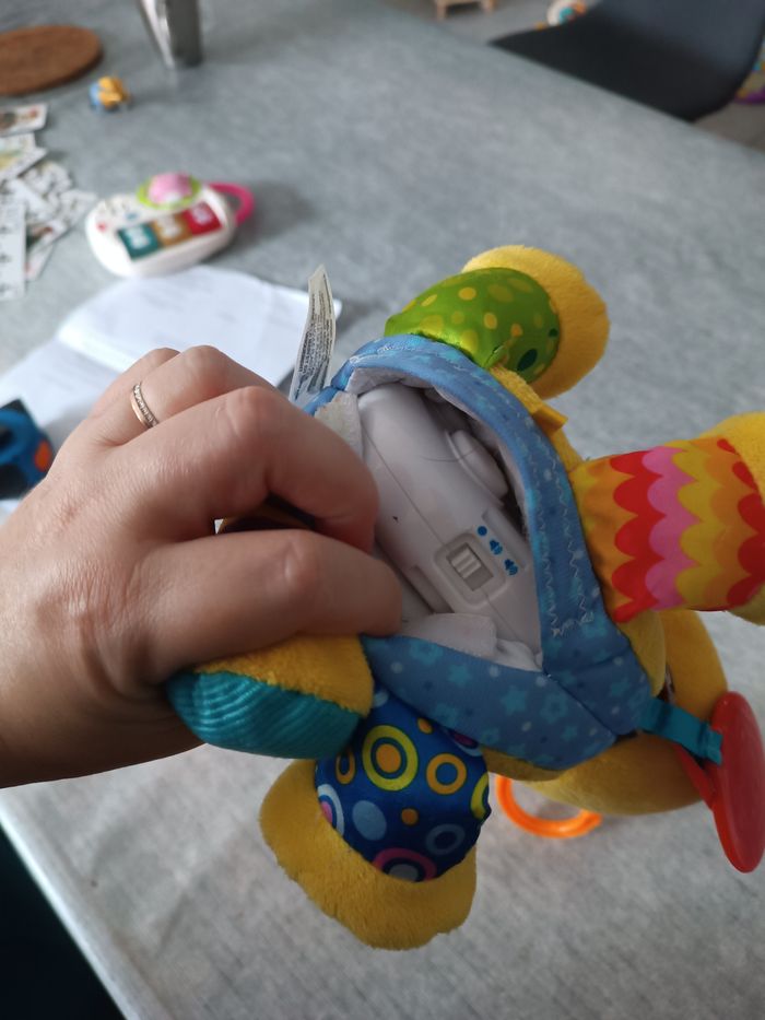 Jouet musical lion pour bébé - photo numéro 5