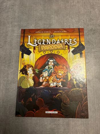 Bande dessinée les légendaires parodia