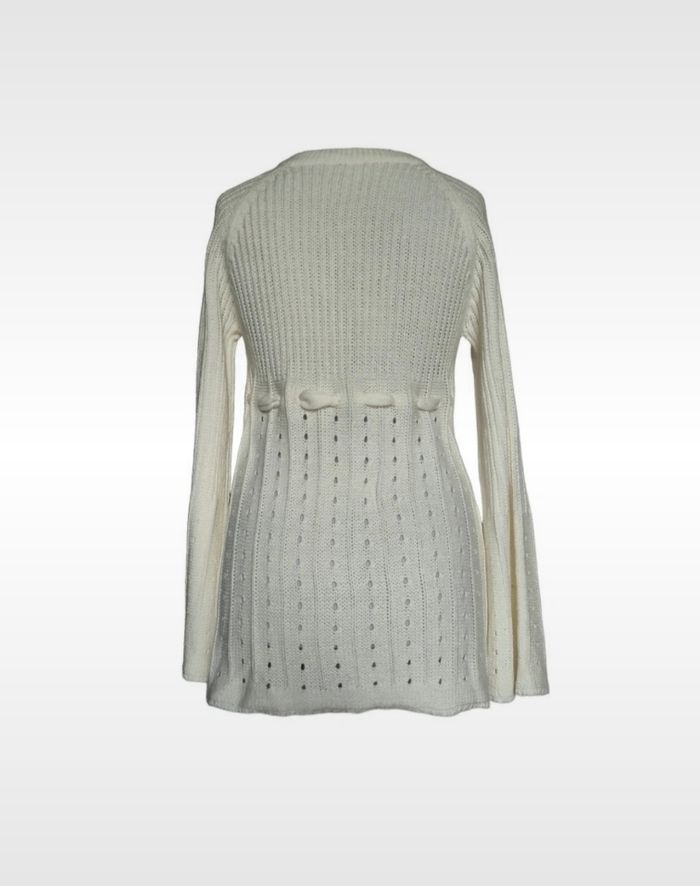 Long cardigan en laine - photo numéro 2