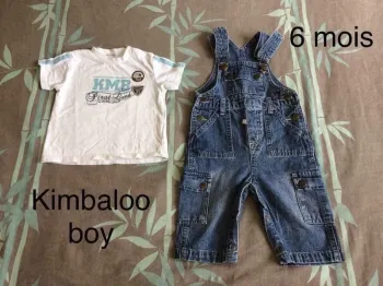 Ensemble printemps/été Kimbaloo boy 6 mois