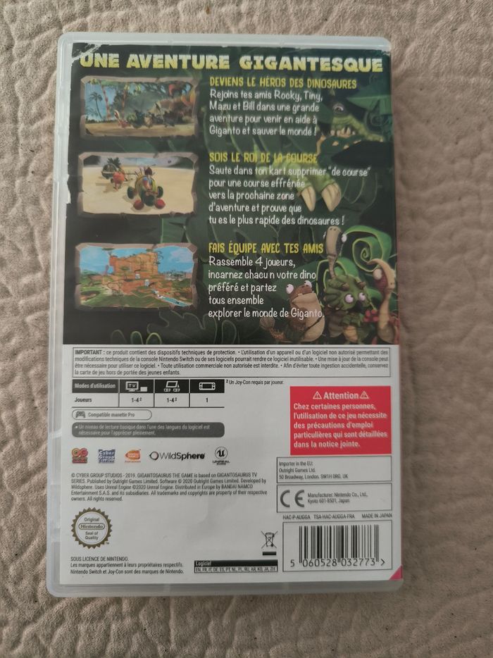 Gigantosaurus le jeu sur switch - photo numéro 2
