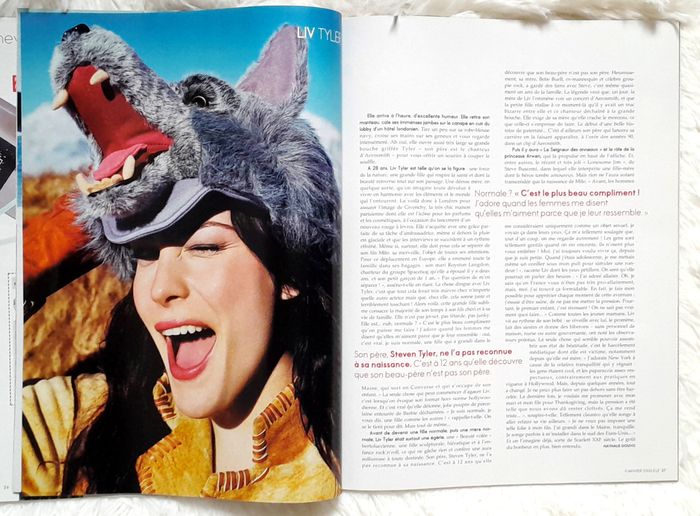 Magazine Elle n°3132 janvier 2006 spécial Liv Tyler - photo numéro 8