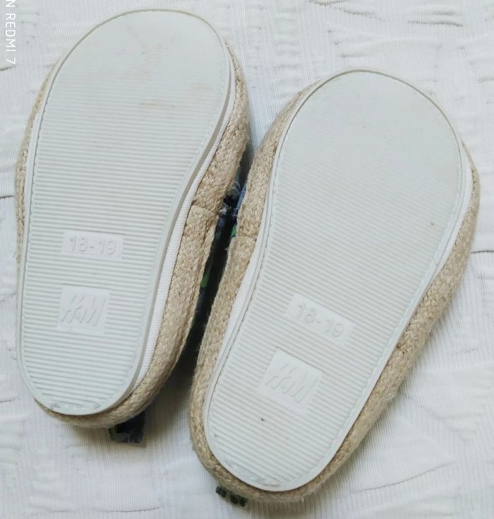 H&M chaussures espadrilles palmiers jungle - photo numéro 2