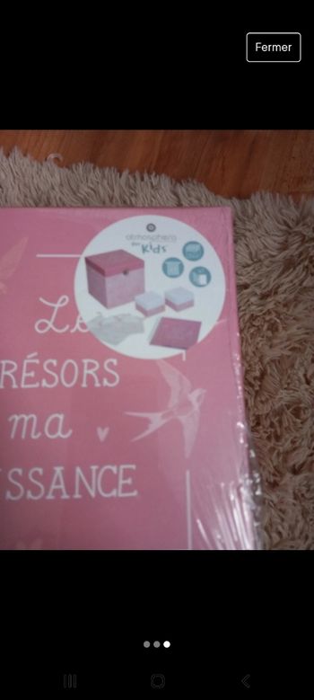 Boîte trésors de naissance athmosphera