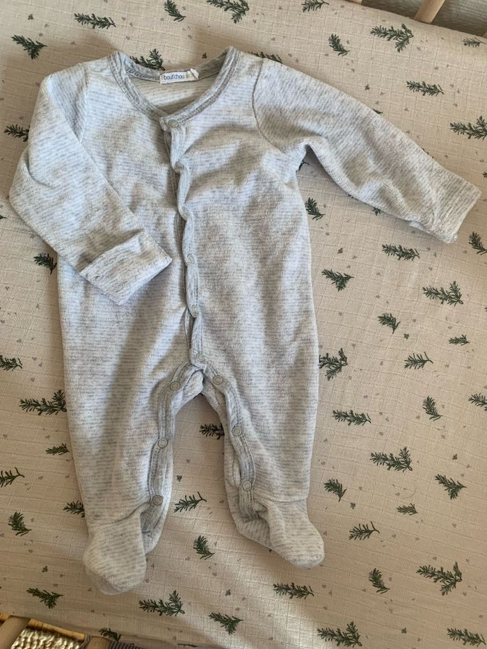 Pyjamas gris Monoprix