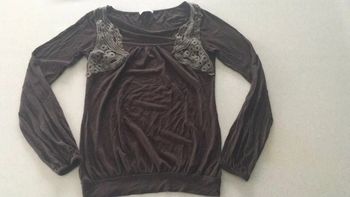 Haut à manches longues femme