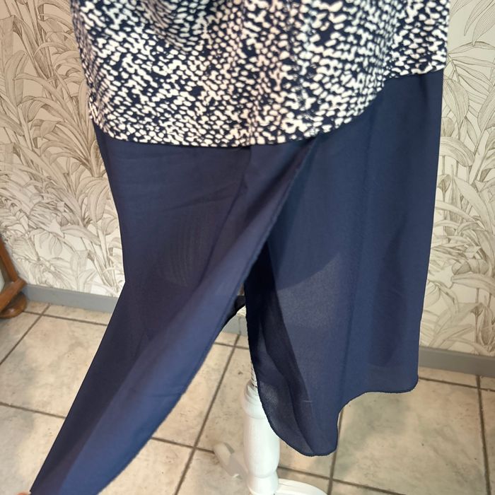 Tes shirt bleu motif - photo numéro 4