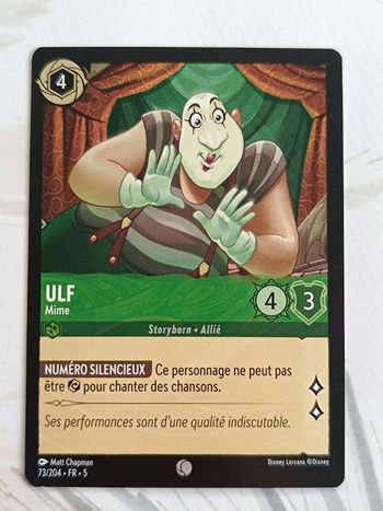 Carte Lorcana 73/204 chapitre 5