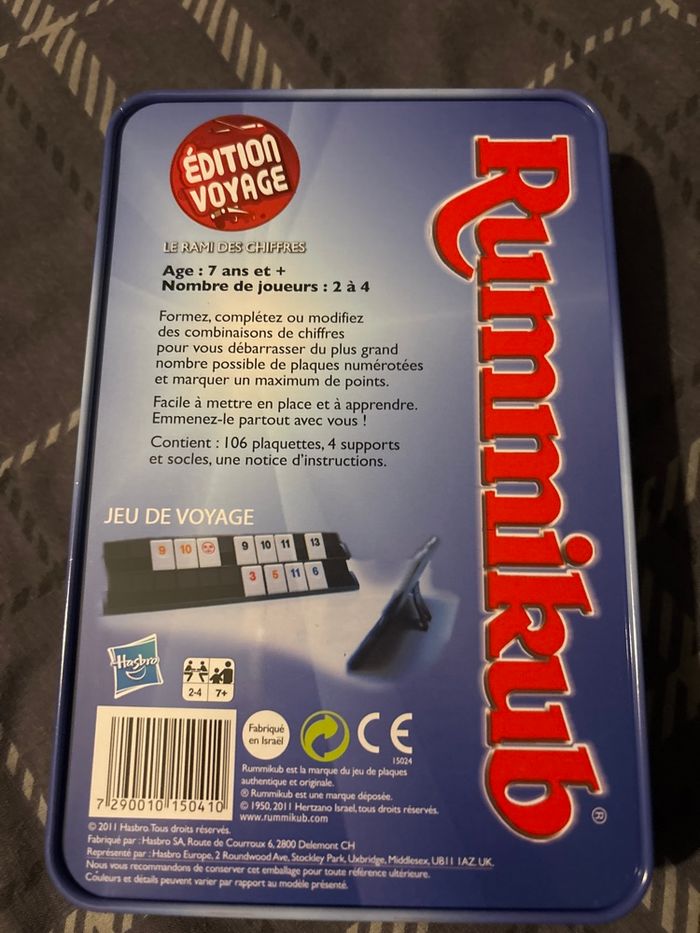 jeu de voyage RUMMIKUB - photo numéro 2