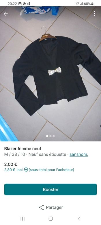 Blazer femme neuf