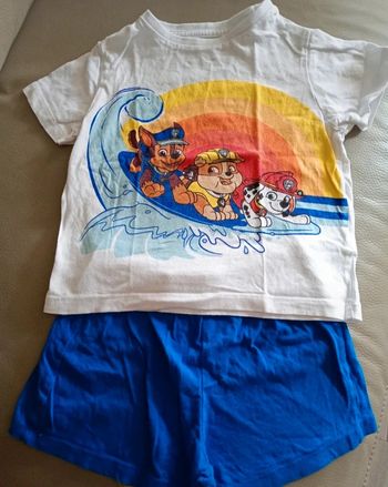 Ensemble pat patrouille 2/3 ans