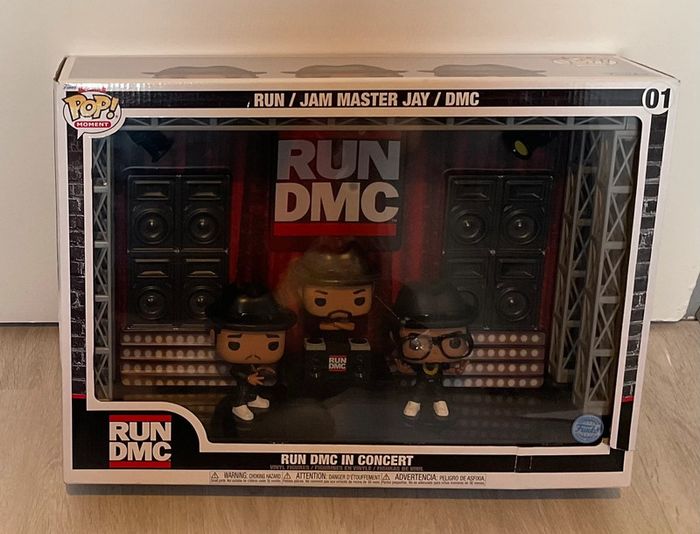 Figurine Funko POP Run DMC in concert
