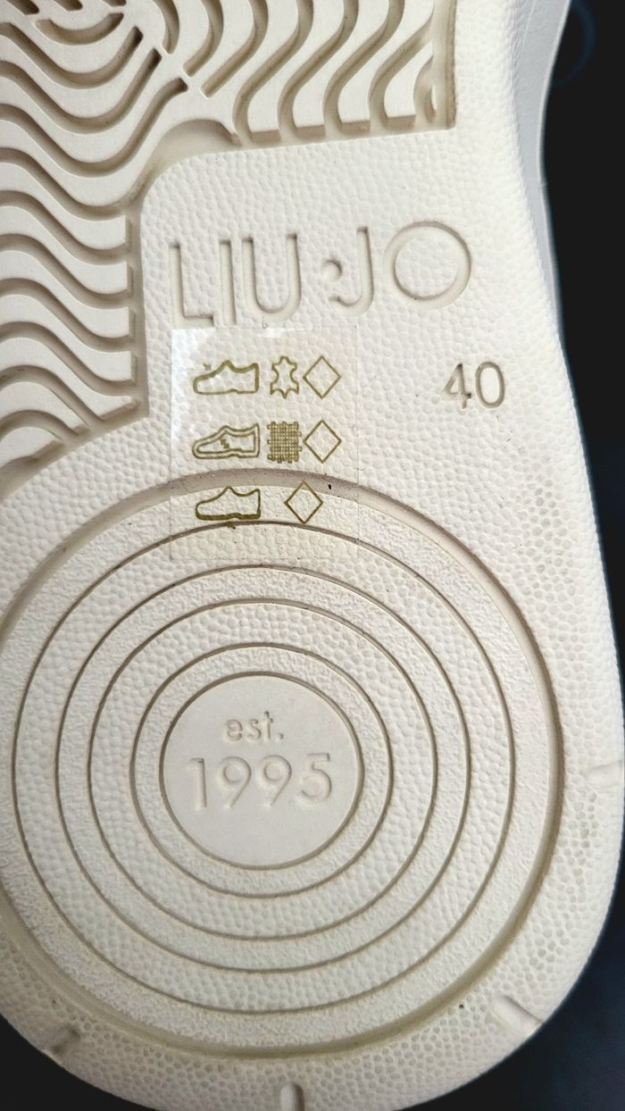 Liu Jo Walker 05 Sneakers White Black - Unisex - Size : 40  🌈🌈 - photo numéro 9