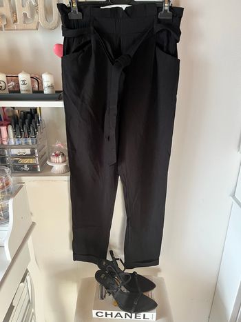 Pantalon chino noir Zara/Trafaluc T.S TBE 🖤