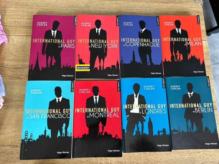 Lot 8 livres « international Guy » Audrey Carlan - photo numéro 2